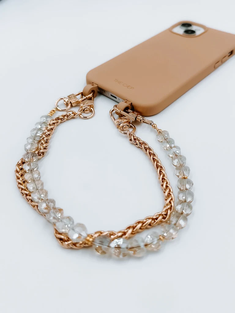 Latte + Champagne Heart Wristlet Set - Image 4