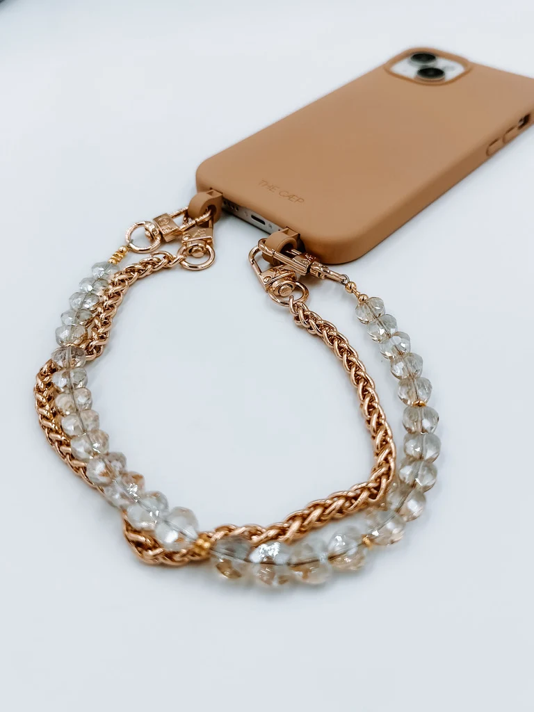 Champagne Heart Phone Wristlet - Image 3