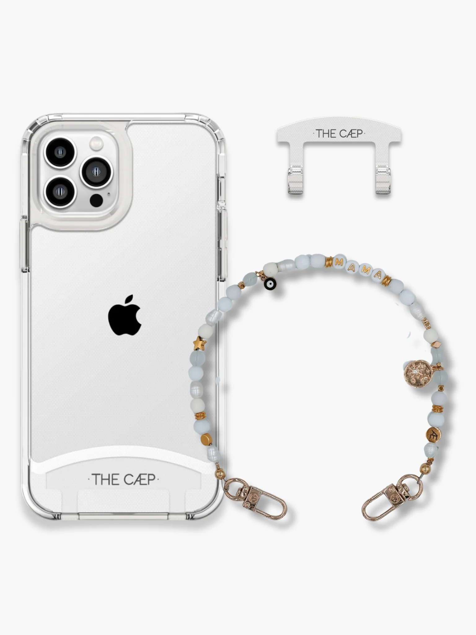 Clear + Mama Pearly Wristlet Bundle