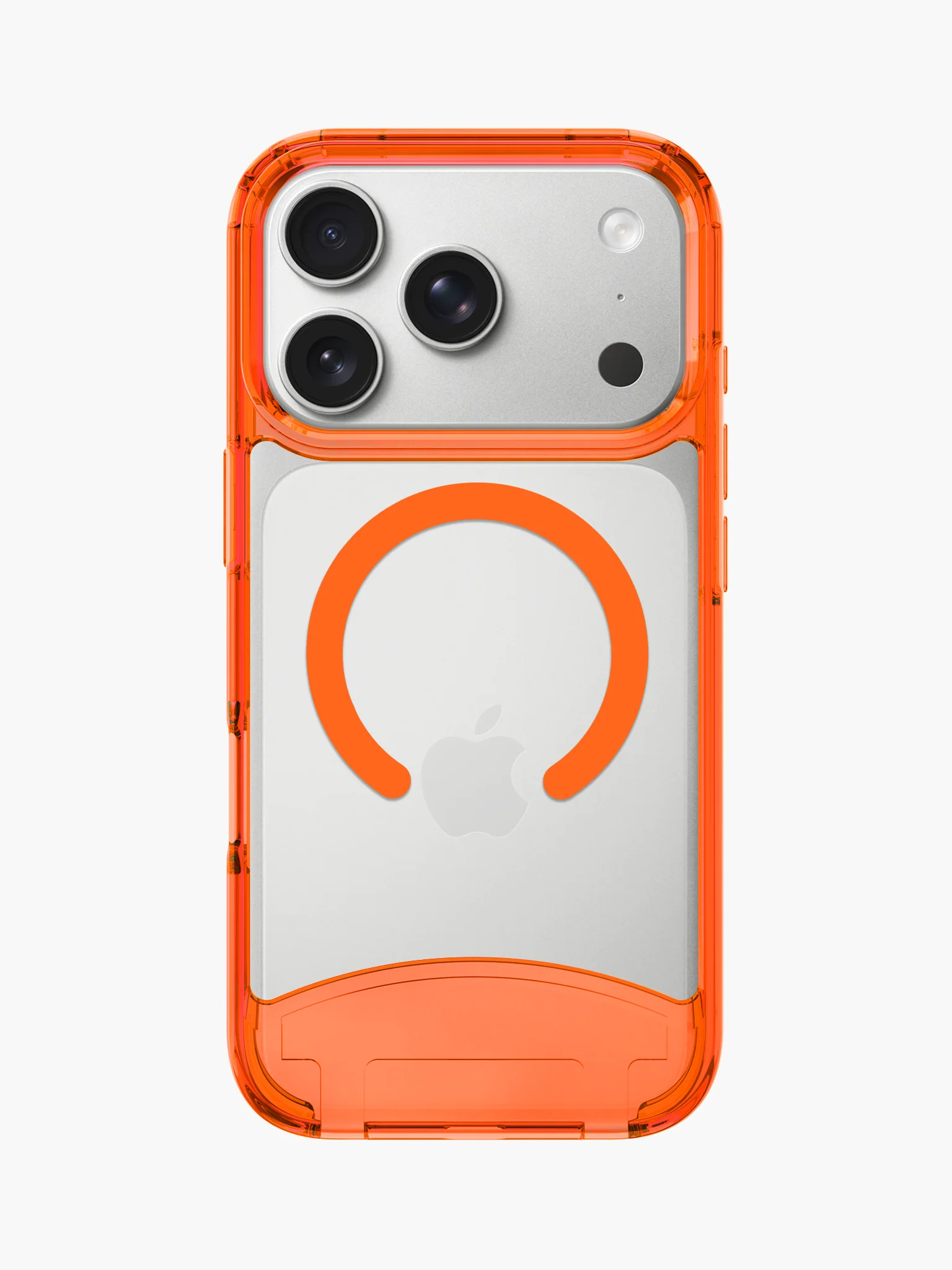 Clear Neon Orange iPhone Case - MagSafe - Image 12