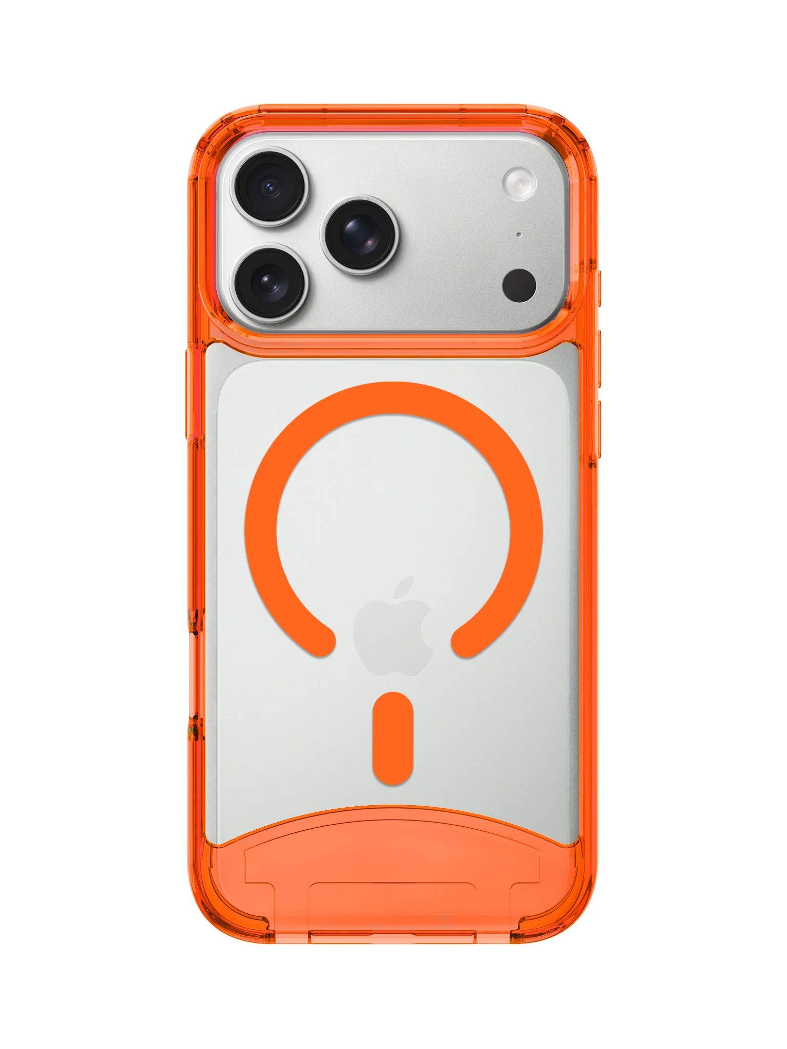 Clear Neon Orange iPhone Case - MagSafe - Image 13