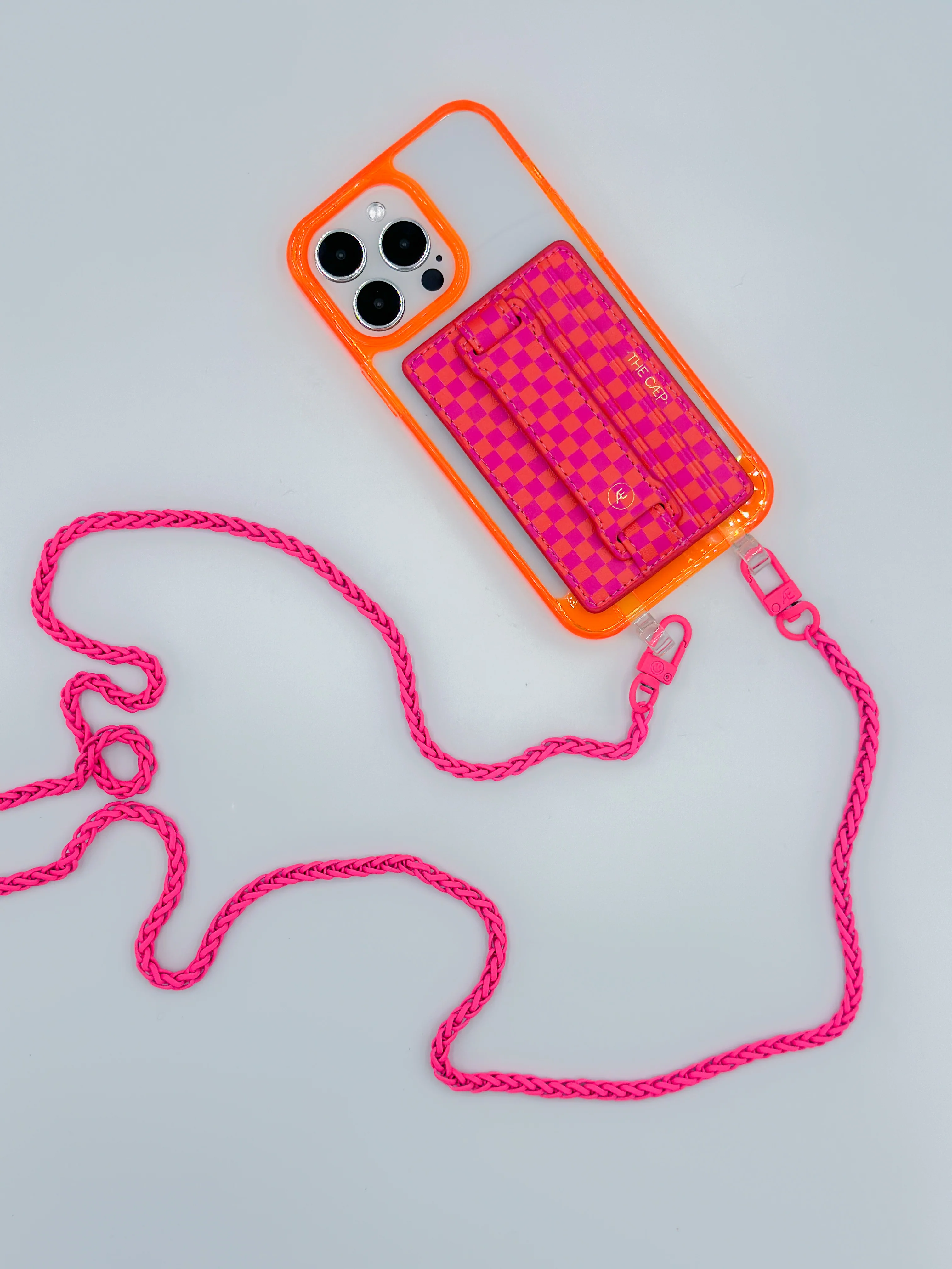 Clear Neon Orange iPhone Case - MagSafe - Image 7