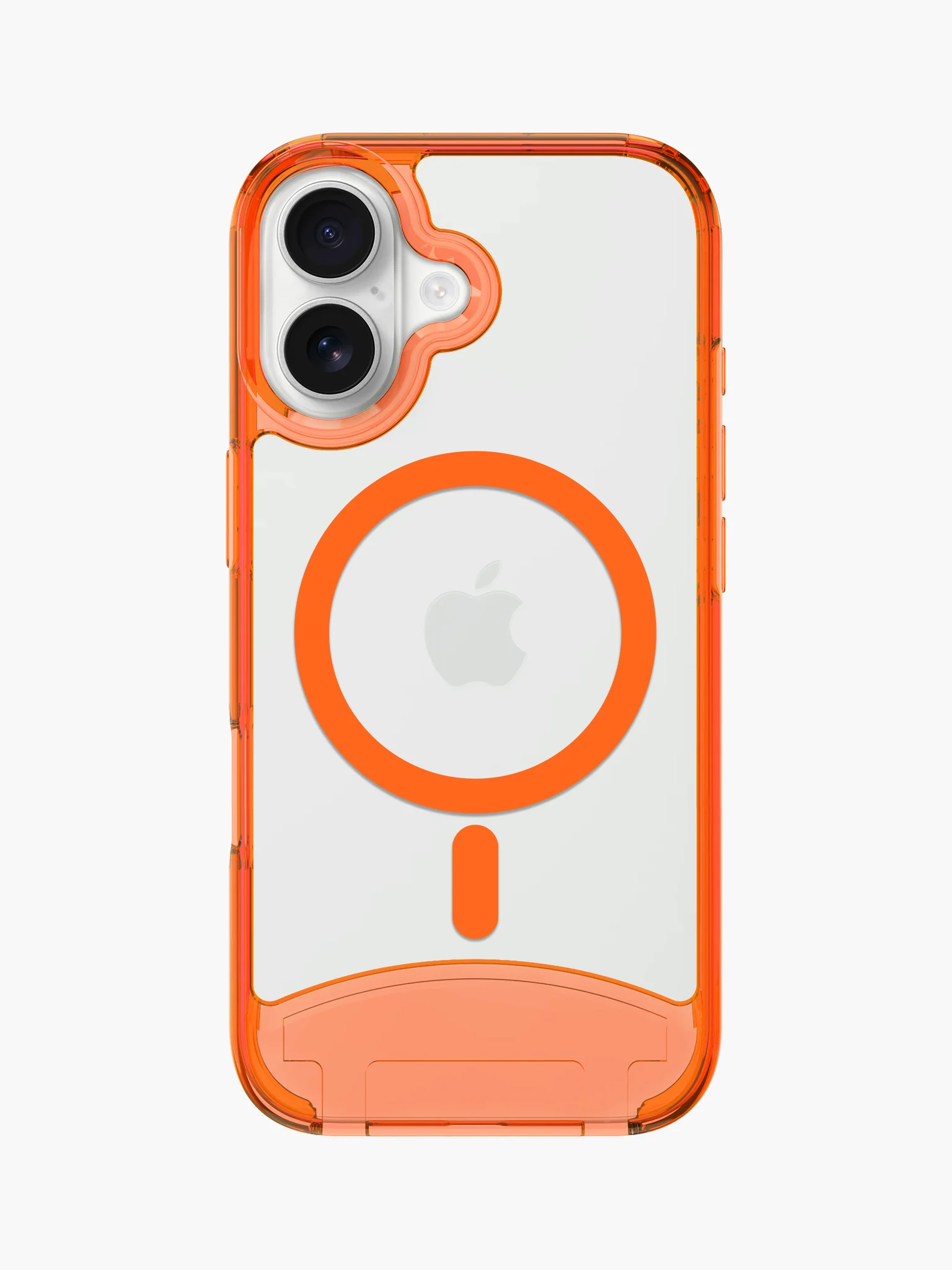 Clear Neon Orange iPhone Case - MagSafe - Image 9