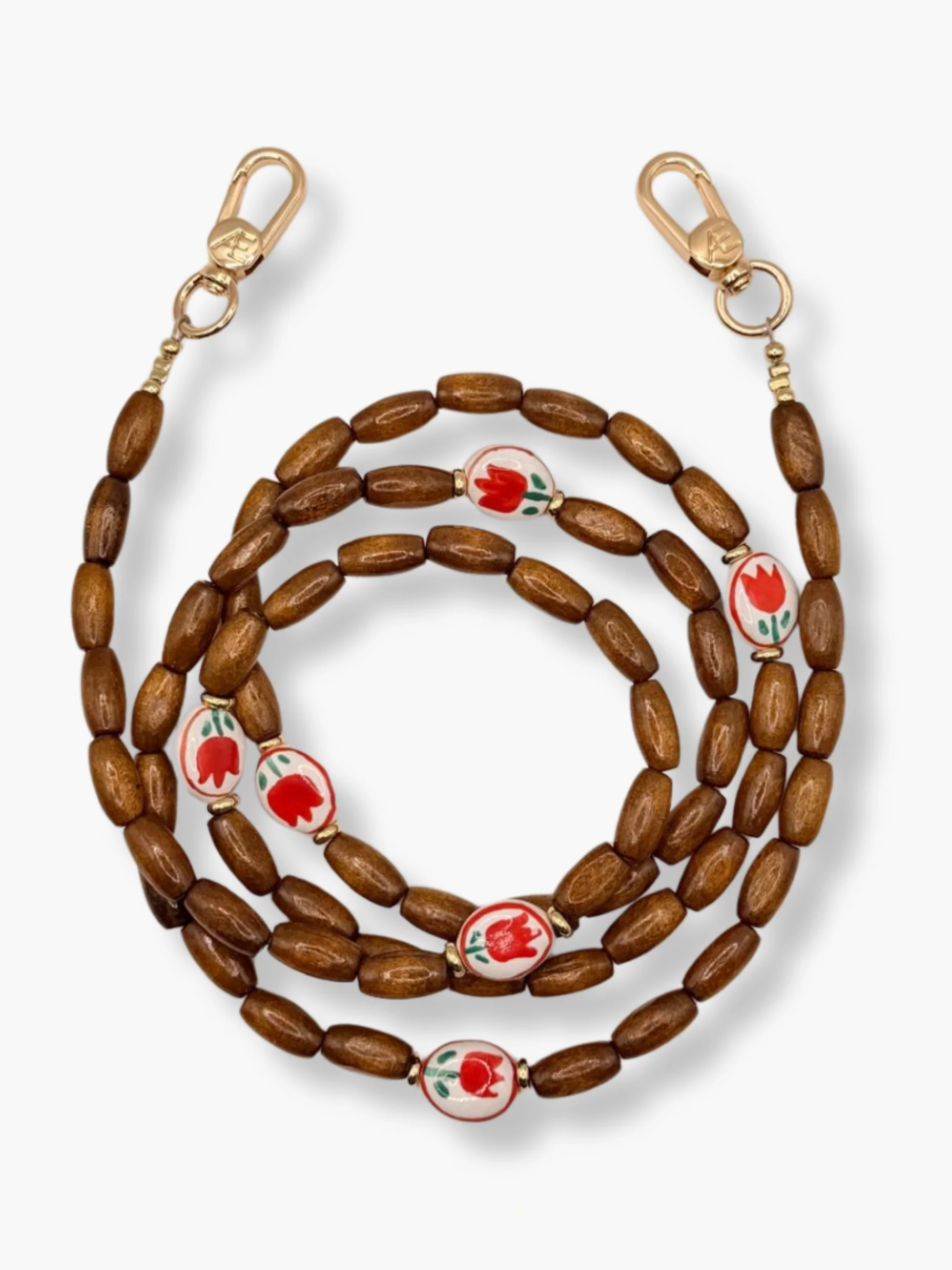 Flora Brown Strap