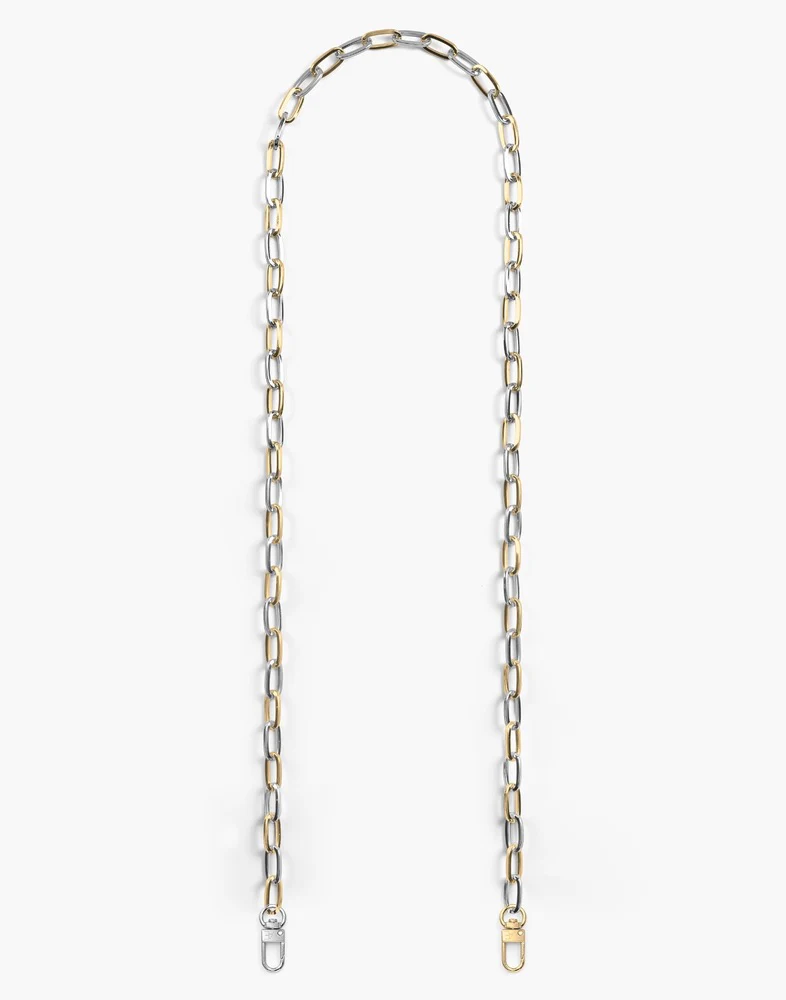 Gold/Silver Paperclip Phone Chain - Image 4