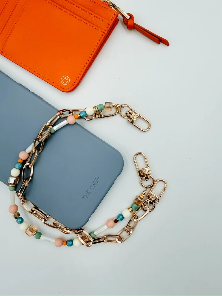 Gold Paperclip Phone Chain - Image 6