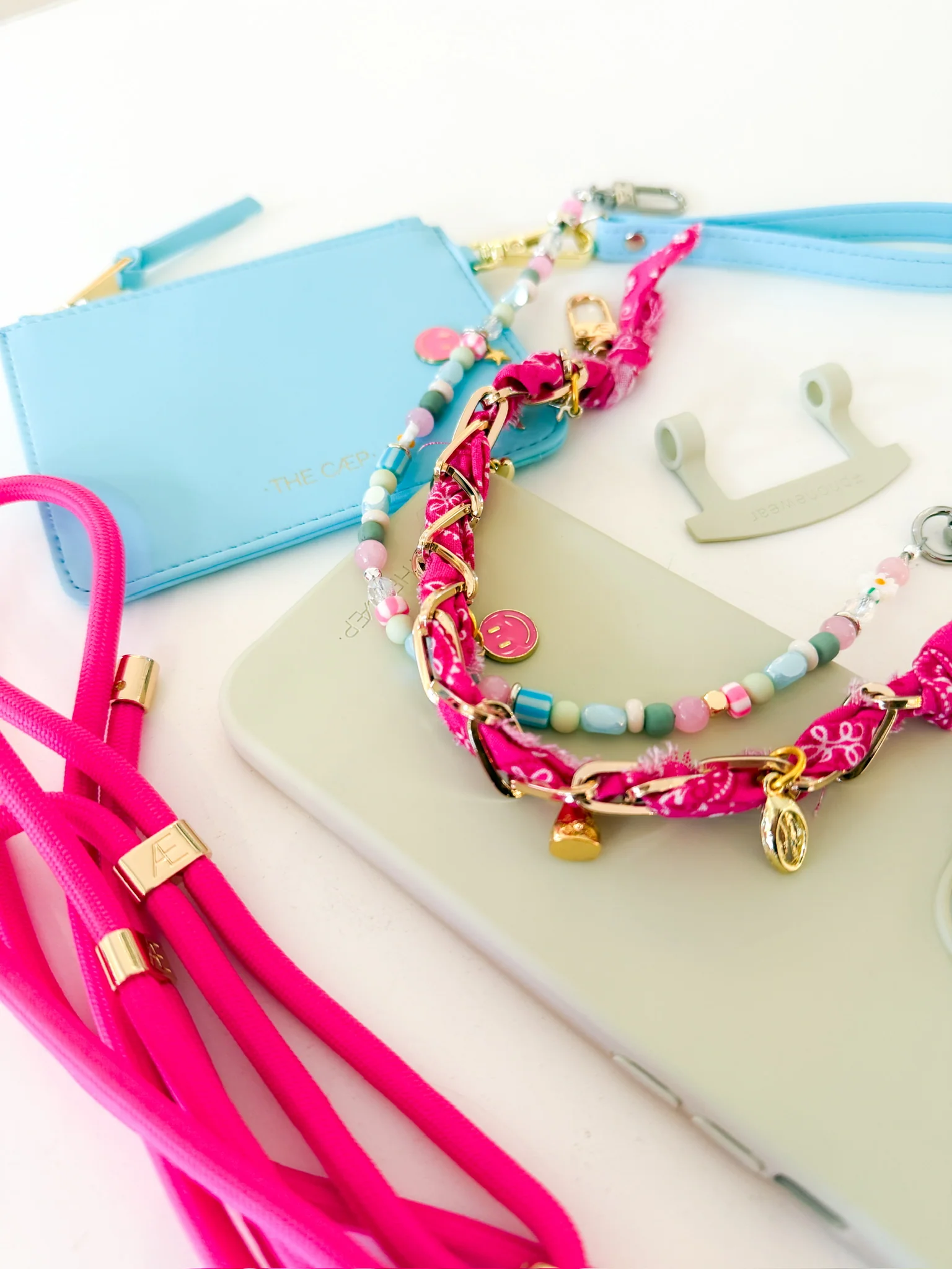 Light Blue Snap/Wrist Wallet (RFID) - Image 3