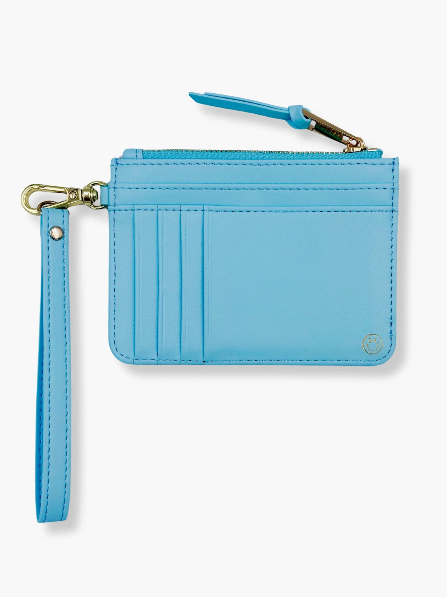 Light Blue Snap/Wrist Wallet (RFID) - Image 4