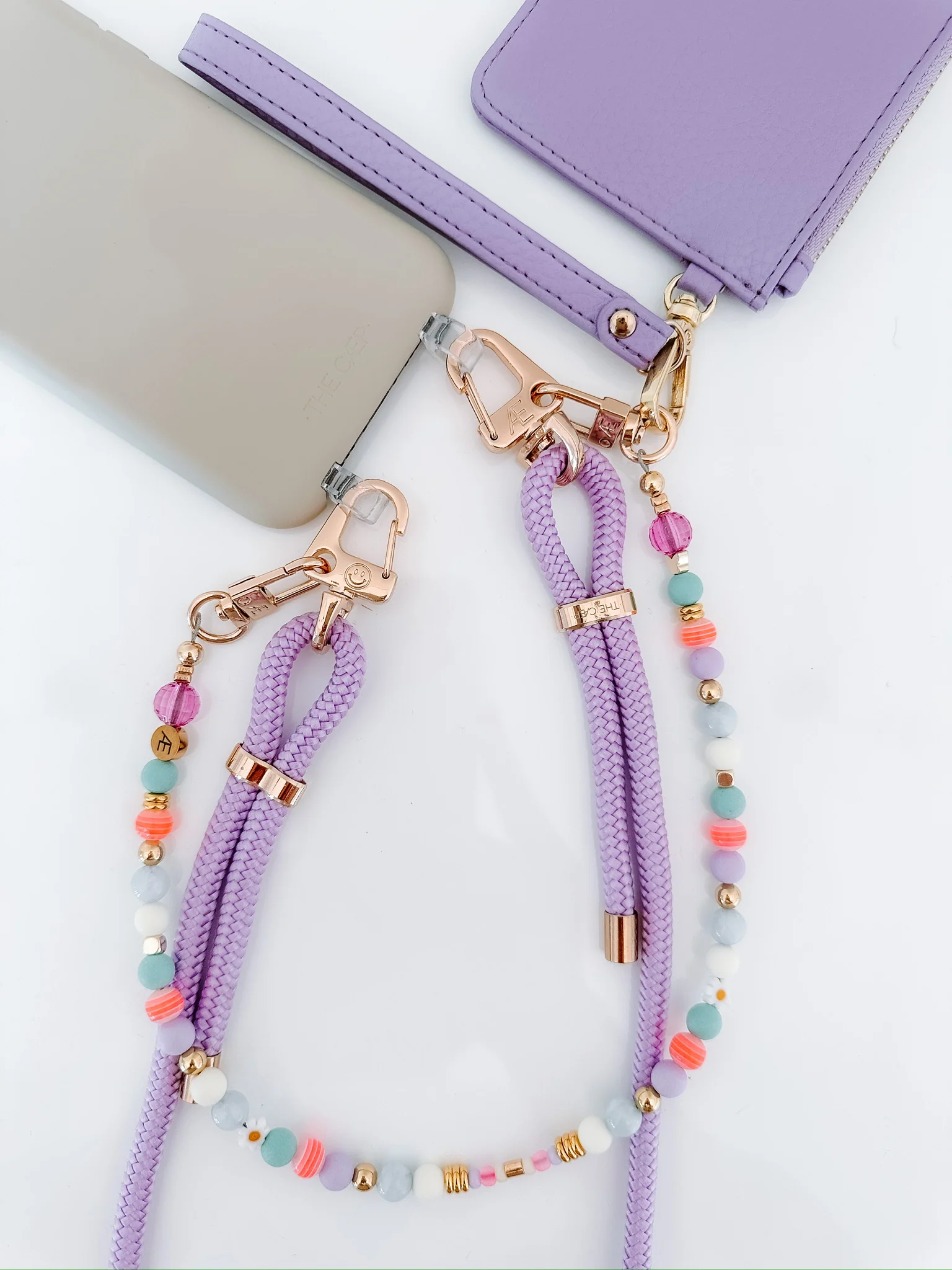 Lilac Phone Strap - Final Sale - Image 3