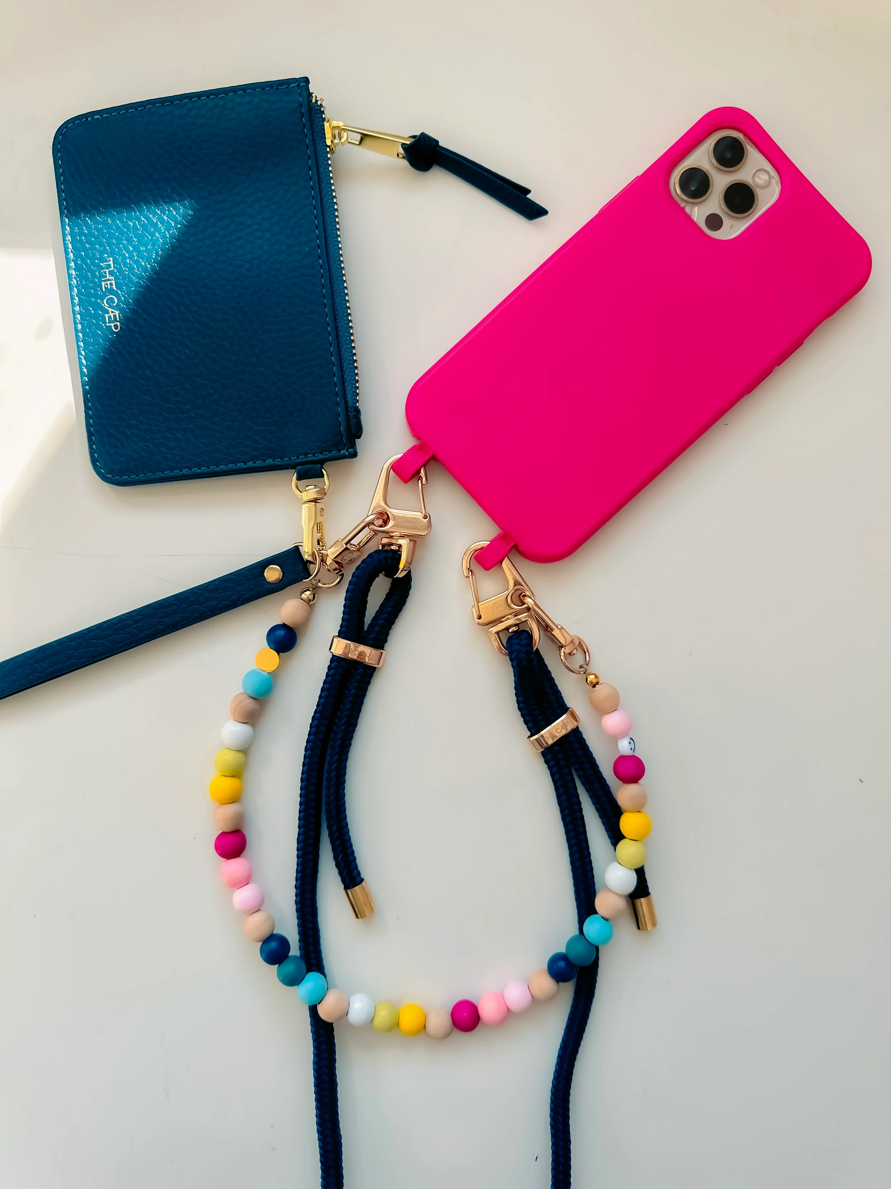 Navy Snap Wallet - Image 3