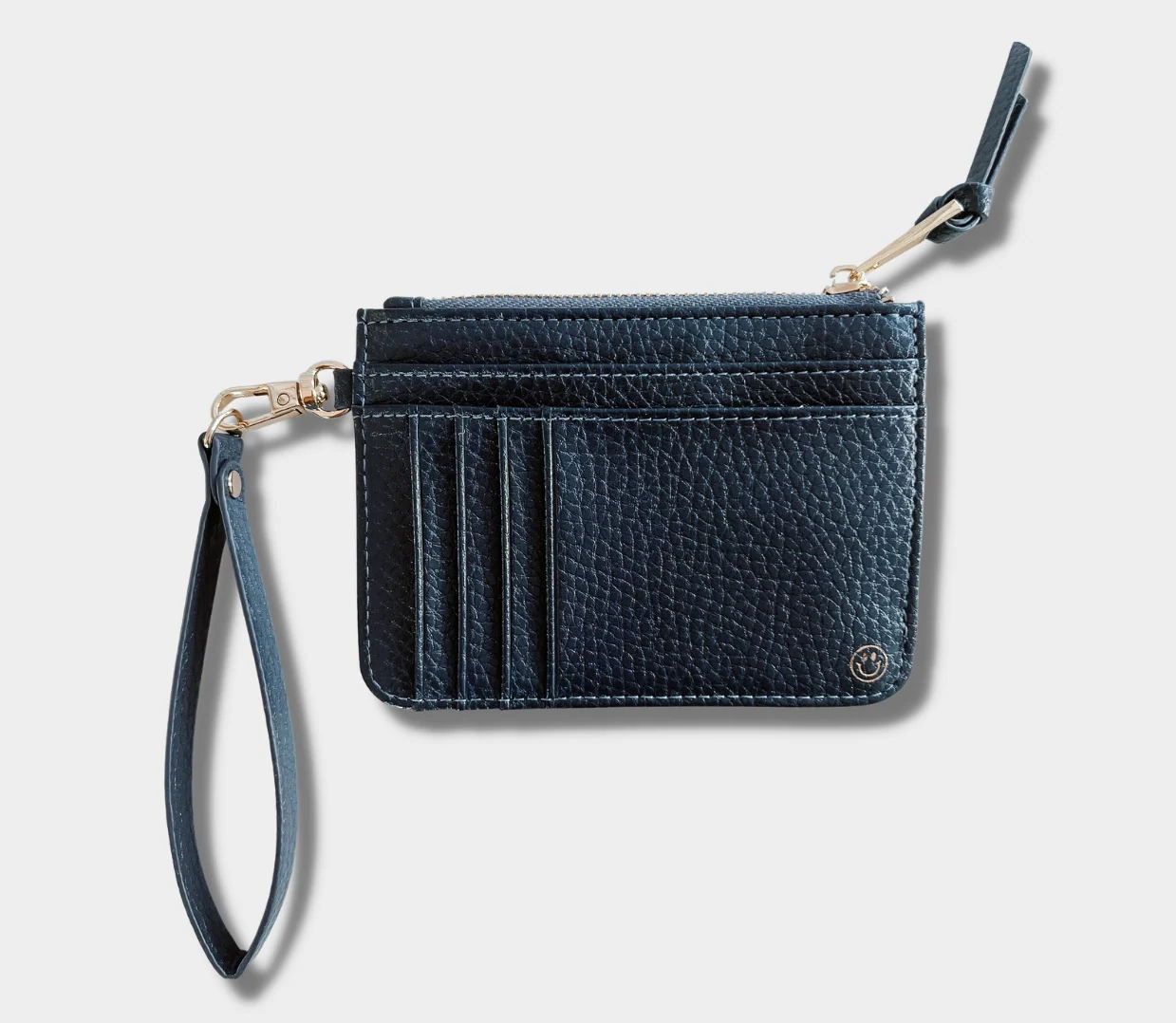 Navy Snap Wallet - Image 5