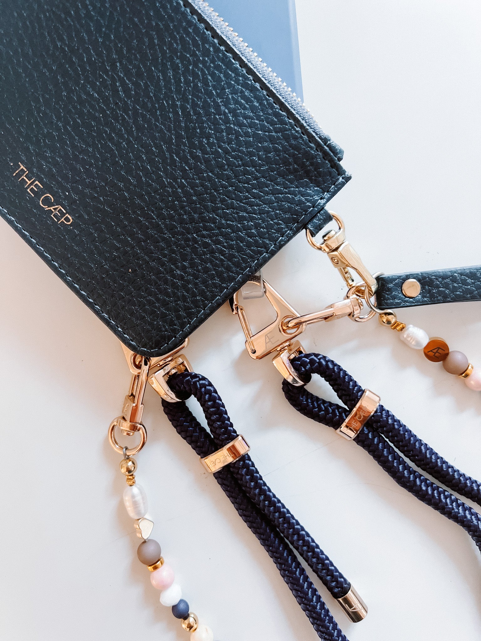 Navy Snap Wallet - Image 6