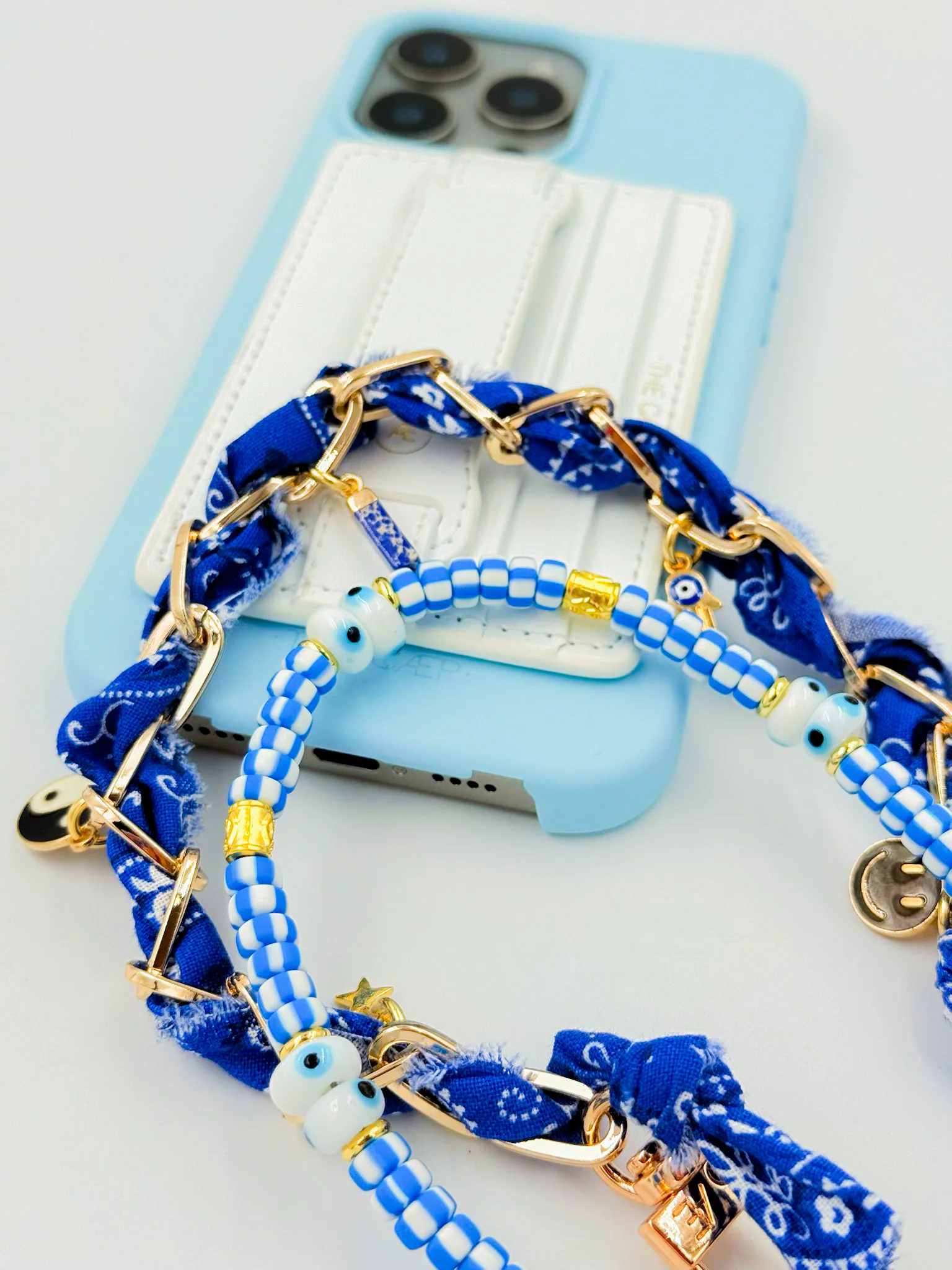Blue Indie Phone Chain - Image 6