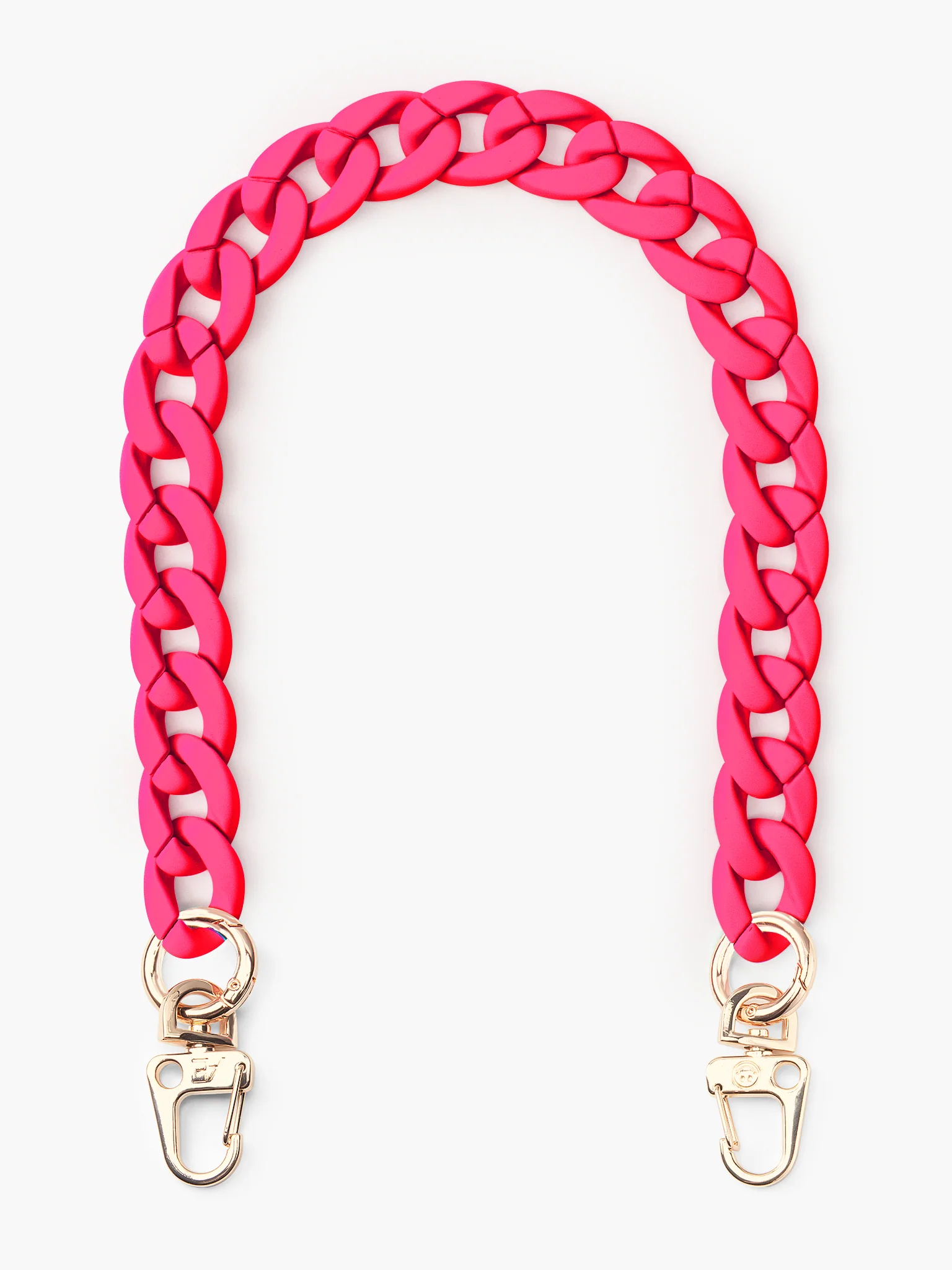 Neon Pink Chunky Phone Chain