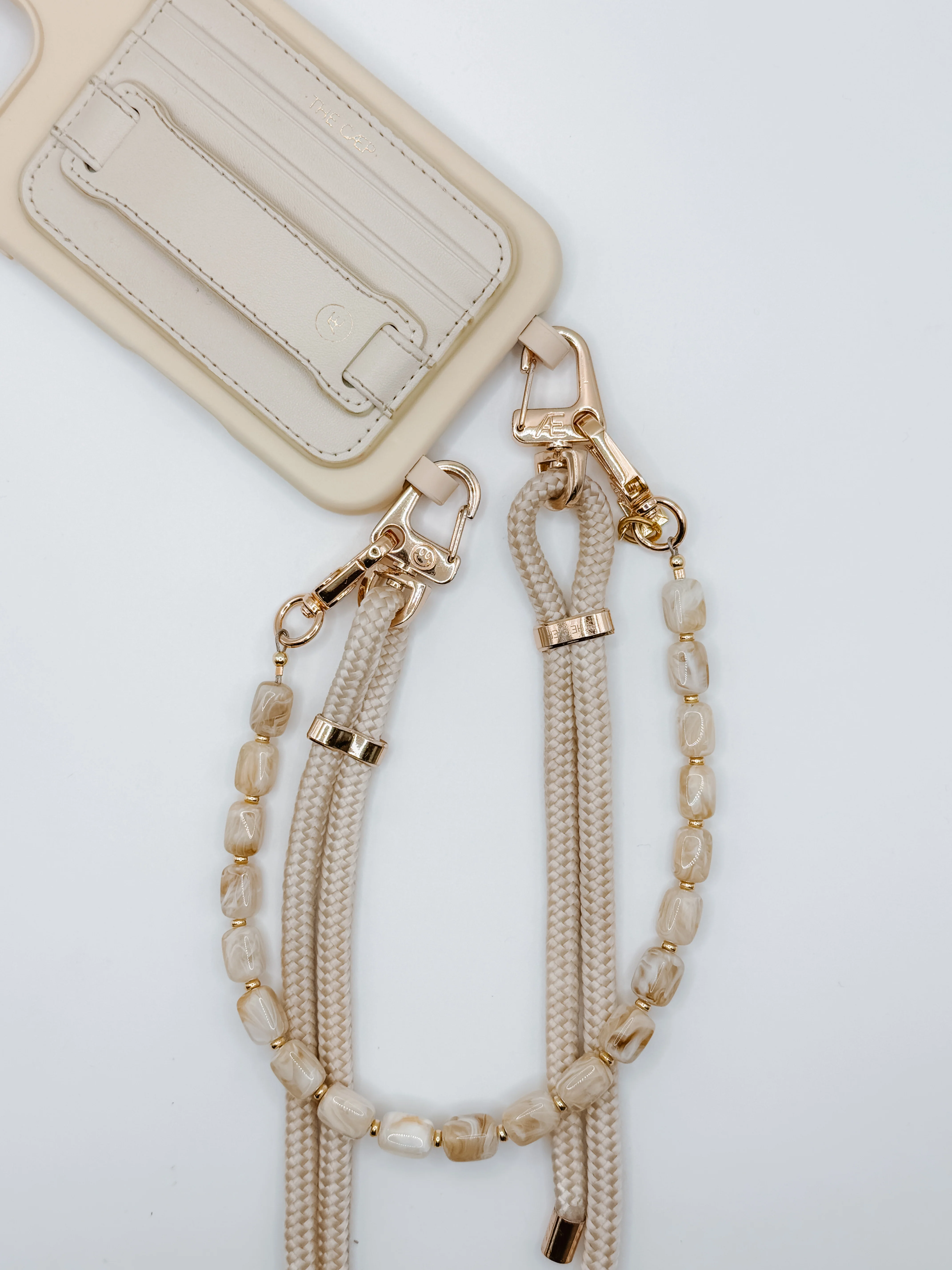 Off White Hoop Phone Wallet - MagSafe (RFID) - Image 3