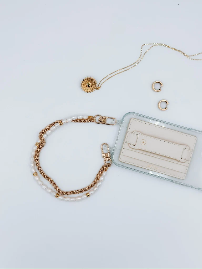 Off White Hoop Phone Wallet - MagSafe (RFID) - Image 8